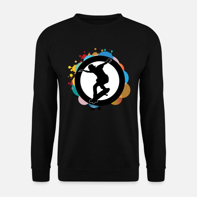 Planche à roulettes - Sweat-shirt Unisexe - noir