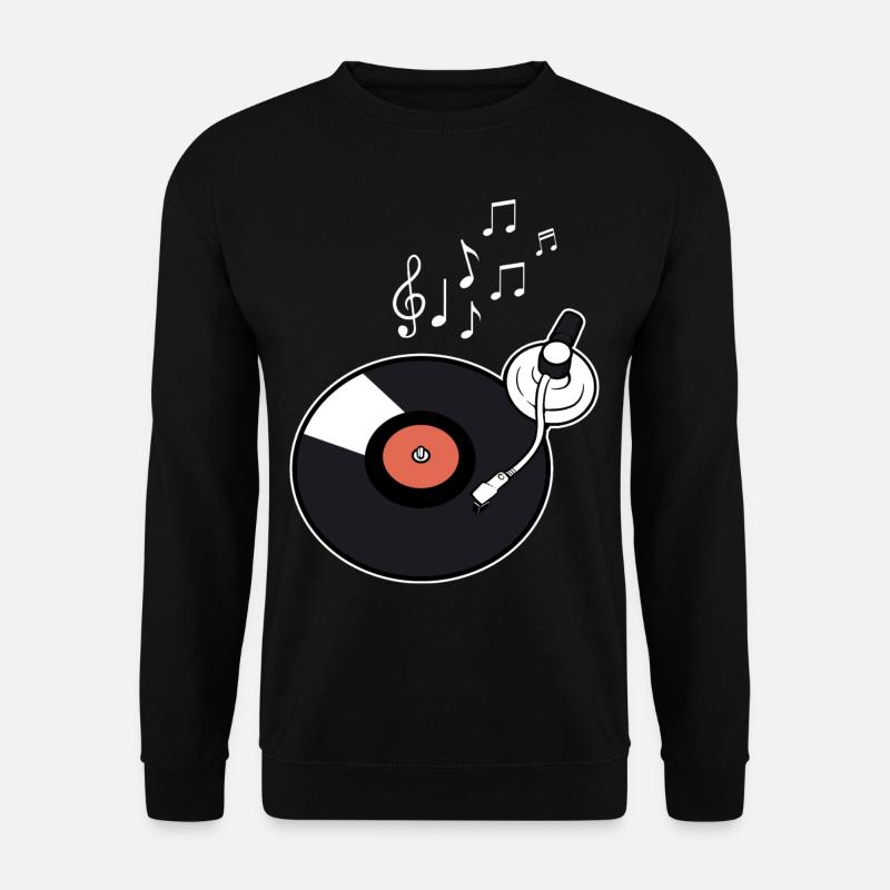 record player - Unisex Sweatshirt - black