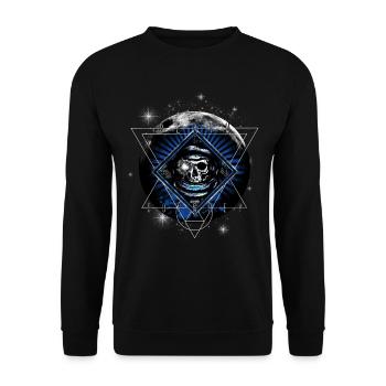 Death Odyssey - Unisex Pullover - Schwarz - Vorne - Alina (178cm) & Michal (187cm)