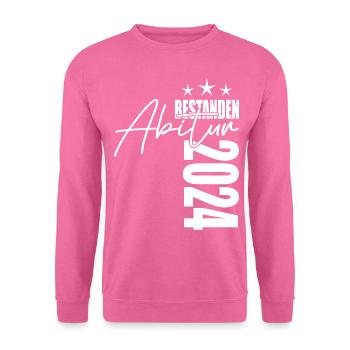 Abitur 2024 - Unisex Pullover - Pink - Vorne