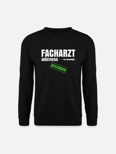 Facharzt Anästhesie - Unisex Pullover - Schwarz