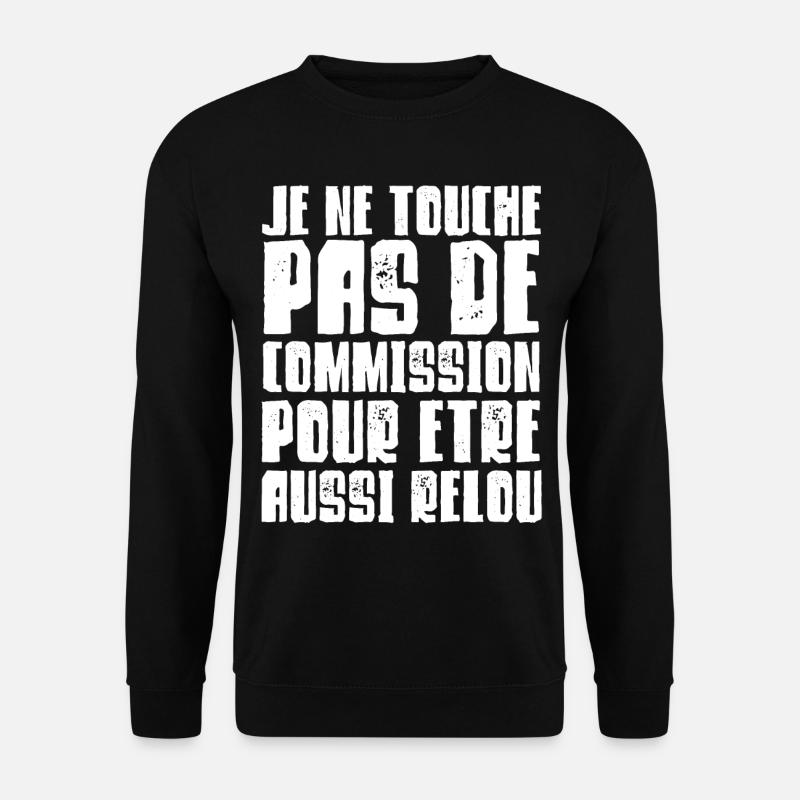 LE RELOU - Sweat-shirt Unisexe - noir