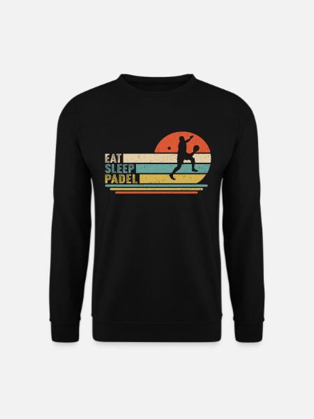 Manger Dormir Padel - Sweat-shirt Unisexe - noir