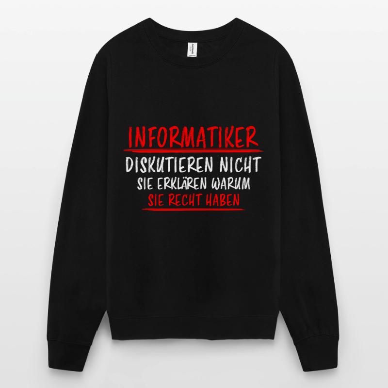 Informatiker Lustig Spruch Programmierer Geschenk Unisex Pullover