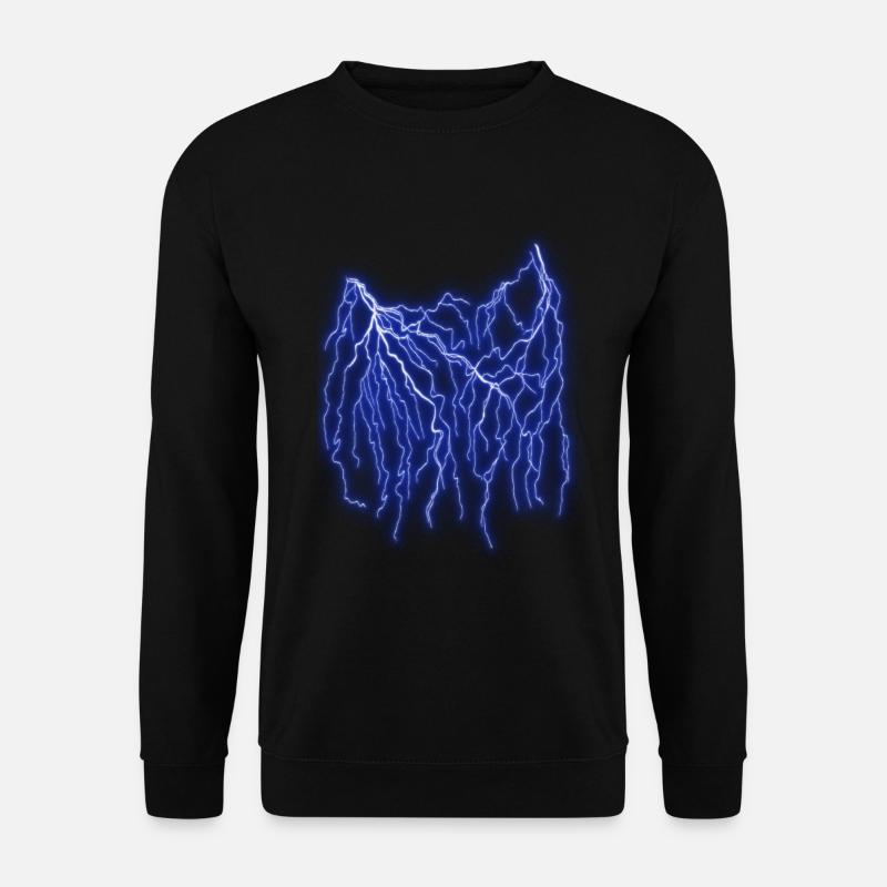 Lightning - Unisex Sweatshirt - black