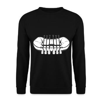 Rafting BoatIng Montagnes Eaux Vives Navigation de plaisance - Sweat-shirt Unisexe - noir - Devant - Alina (178cm) & Michal (187cm)
