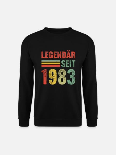 Legendär seit 1983 - Unisex Pullover - Schwarz