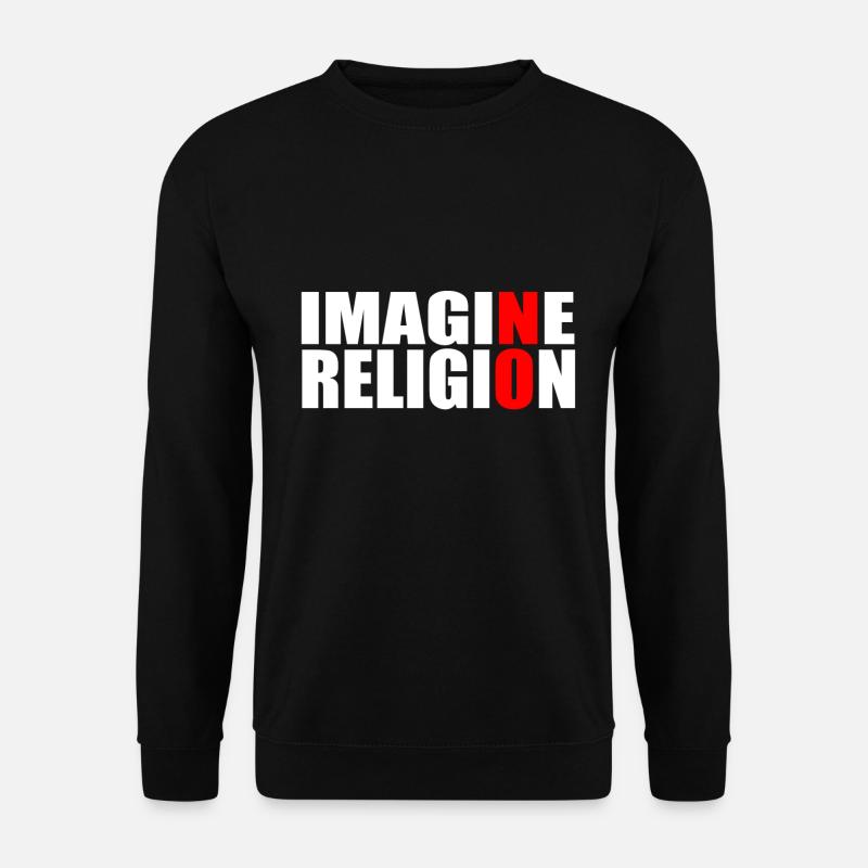 RELIGION AN! - Unisex Pullover - Schwarz