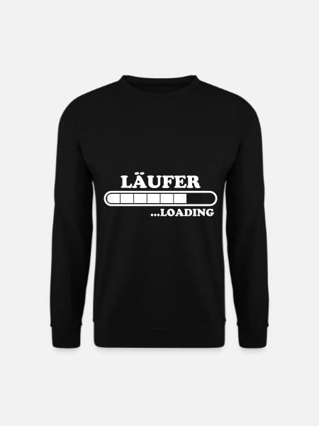 Läufer Spruch Fun Laufen Lustiges Läufer Geschenk - Unisex Pullover - Schwarz