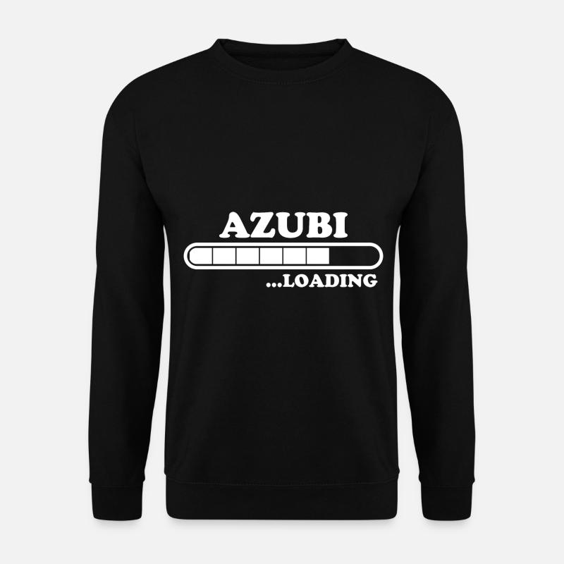 Azubi Spruch Lehrling Job Lustiges Azubi Geschenk - Unisex Pullover - Schwarz