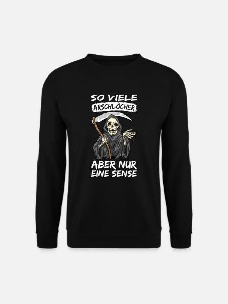 Sensenmann - Unisex Pullover - Schwarz