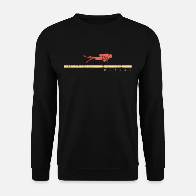 Gerätetauchen - Unisex Pullover - Schwarz