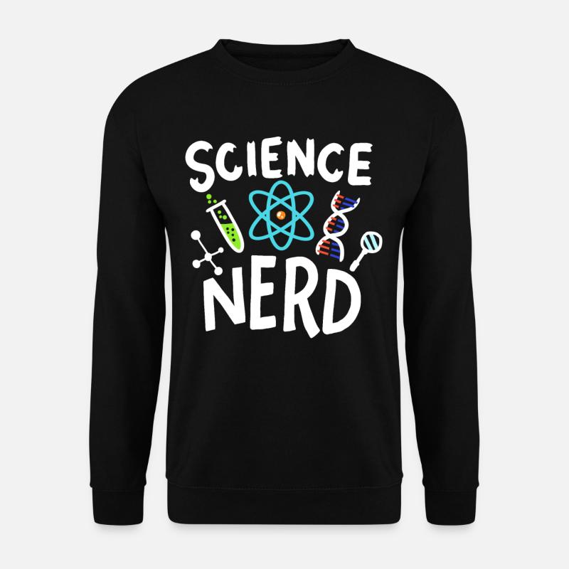 sciences intello - Sweat-shirt Unisexe - noir