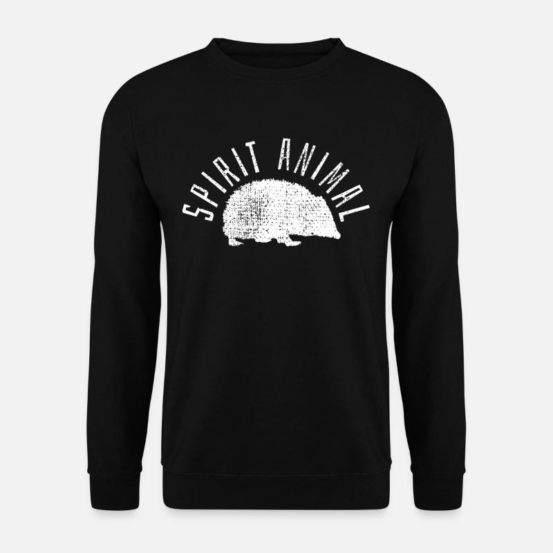 Hedgehog hedgehog hedgehog - Unisex Sweatshirt - black