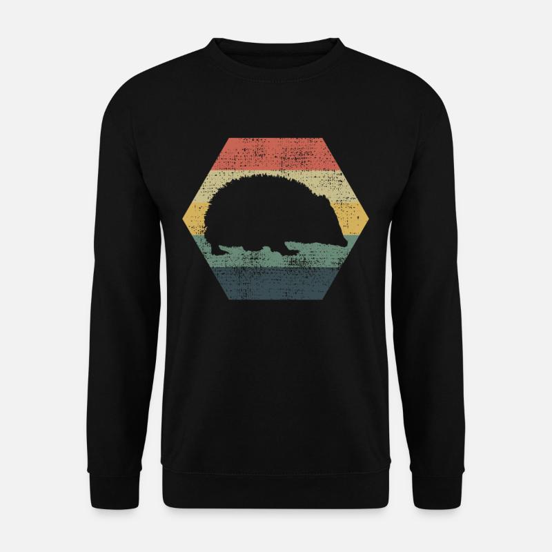 Hedgehog hedgehog hedgehog - Unisex Sweatshirt - black