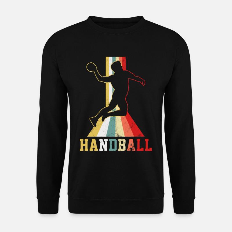 Handball - Unisex Pullover - Schwarz