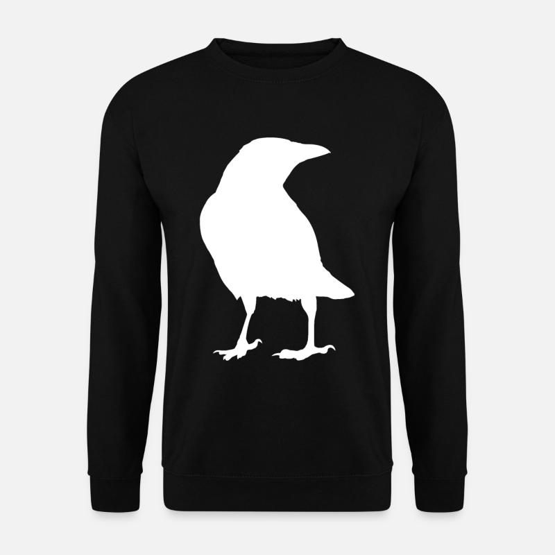 Krähe - Unisex Pullover - Schwarz