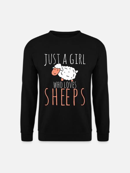 Schaf - Unisex Pullover - Schwarz