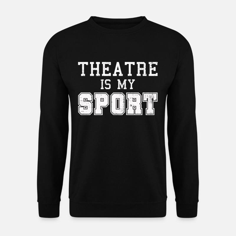 Theater - Unisex Pullover - Schwarz