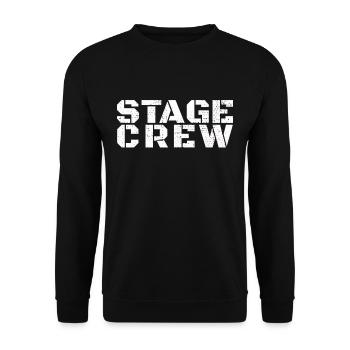 theatre - Unisex Sweatshirt - black - Front - Alina (178cm) & Michal (187cm)