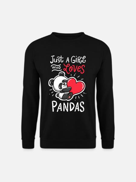 panda - Unisex Sweatshirt - black
