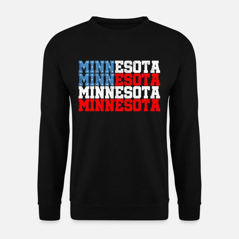 Minnesota - Unisex Sweatshirt - black
