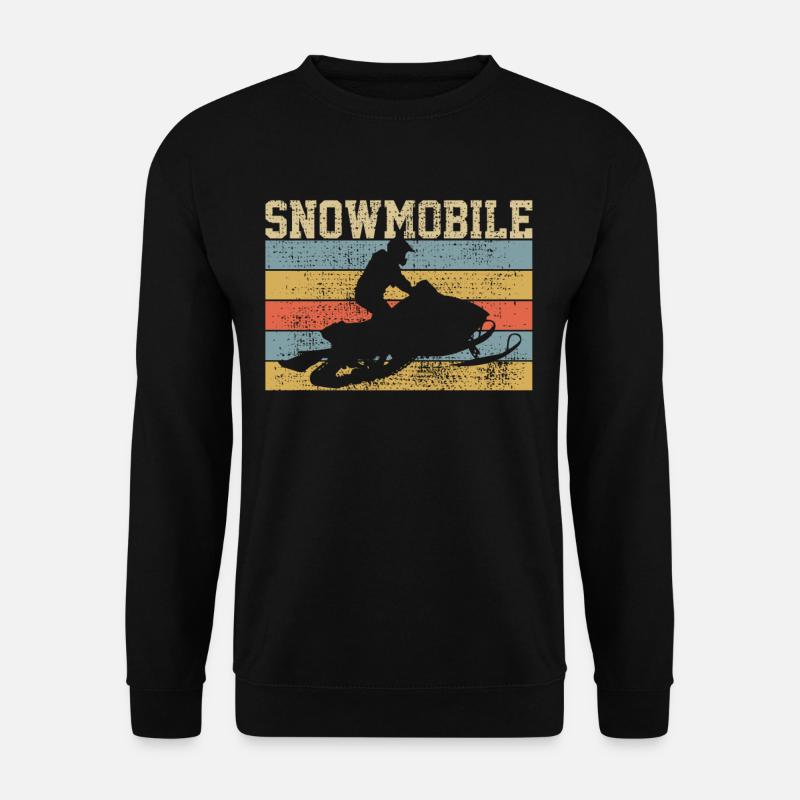 Snowmobile snowmobile - Unisex Sweatshirt - black