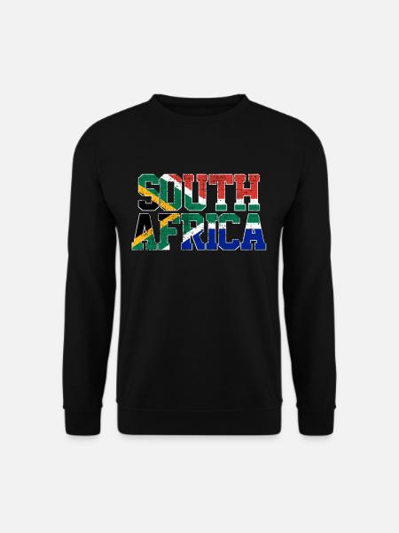 Südafrika - Unisex Pullover - Schwarz
