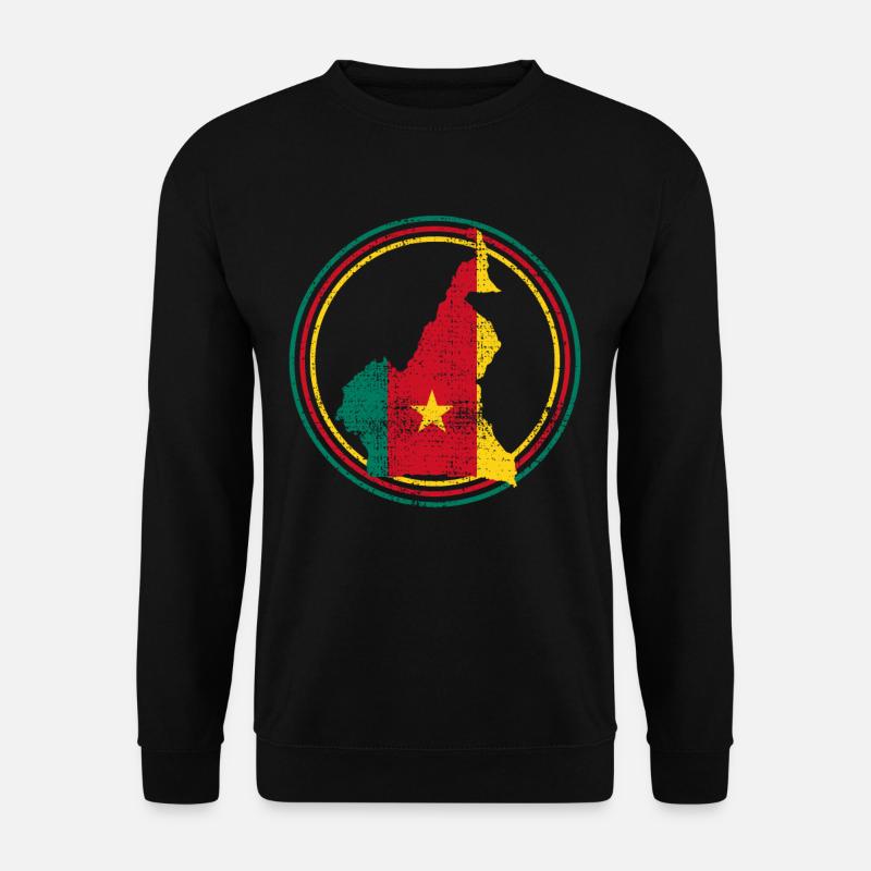 Kamerun - Unisex Pullover - Schwarz