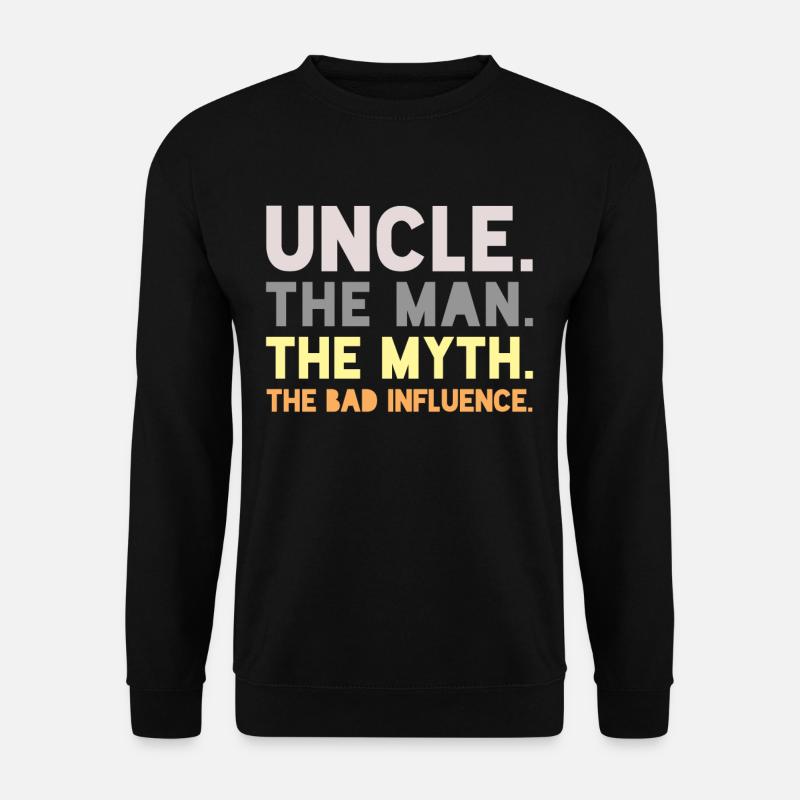 Onkel - Unisex Pullover - Schwarz