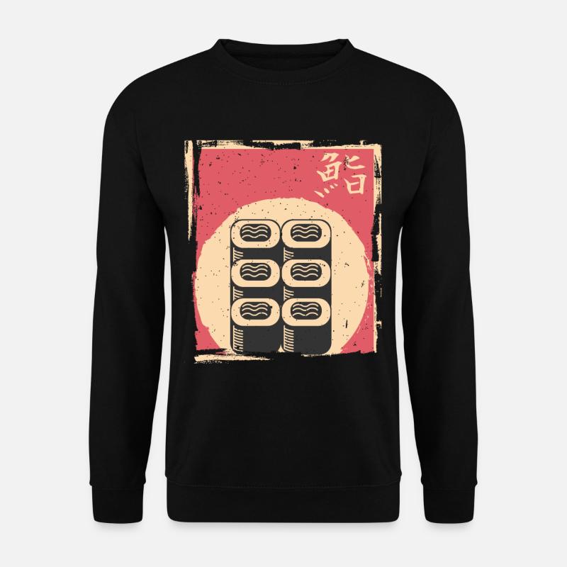 Sushi - Unisex Pullover - Schwarz