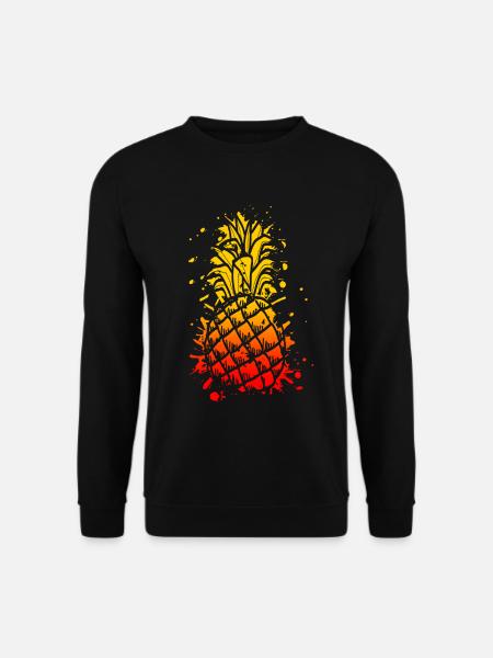 Pineapple pineapple - Unisex Sweatshirt - black