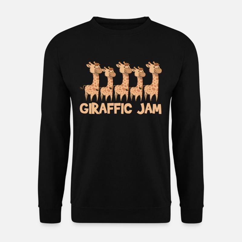 Giraffe Giraffe Giraffe - Unisex Sweatshirt - black