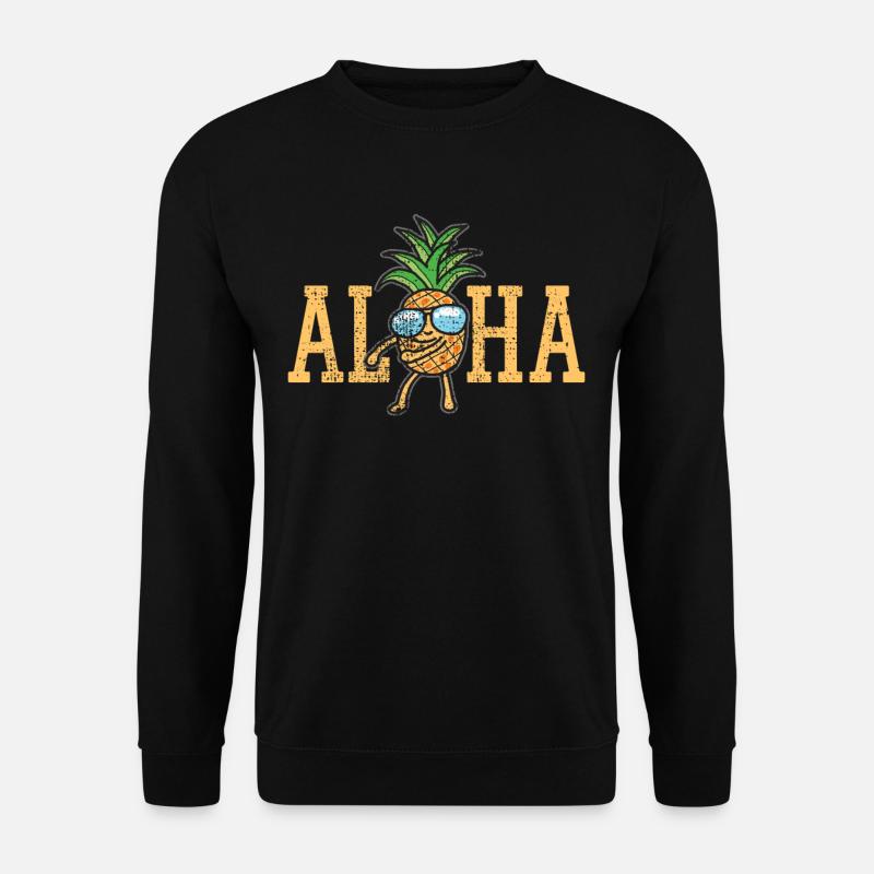 Aloha - Unisex Pullover - Schwarz