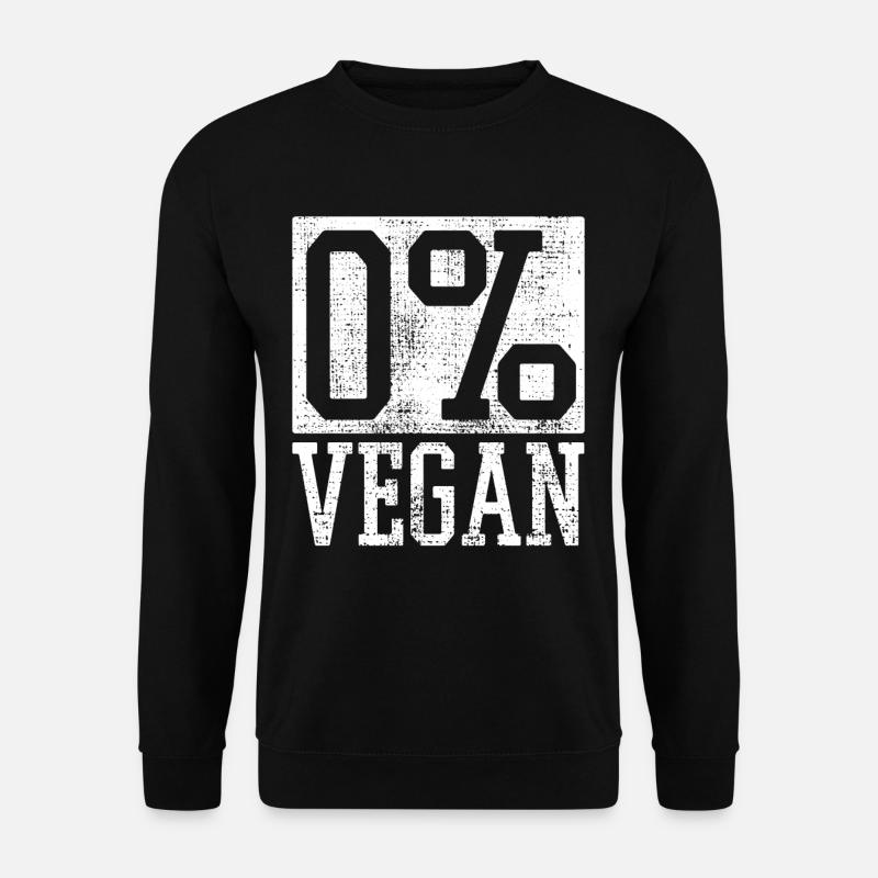 Anti vegan - Unisex Pullover - Schwarz