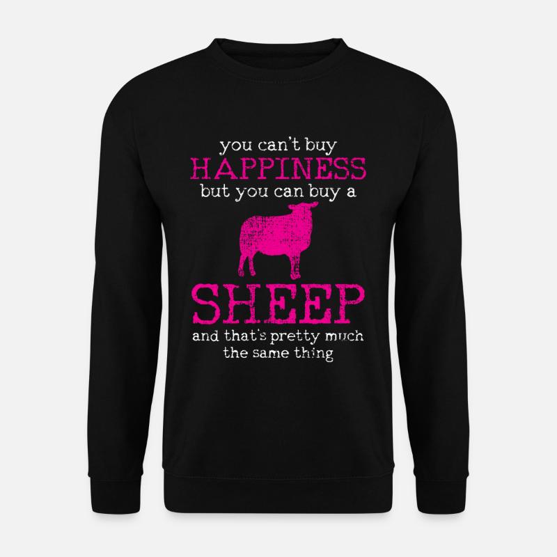 sheep - Unisex Sweatshirt - black