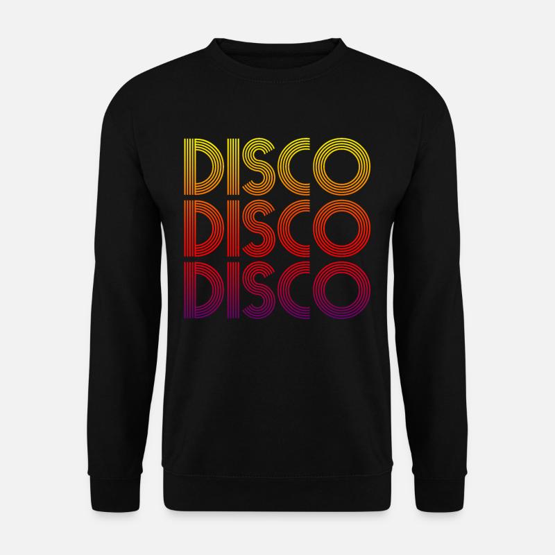Disko - Unisex Pullover - Schwarz