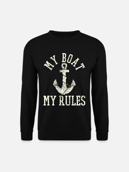 Boating - Unisex Sweatshirt - black