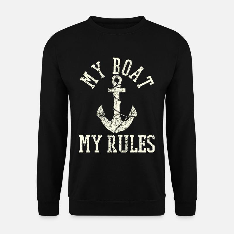 la navigation de plaisance - Sweat-shirt Unisexe - noir