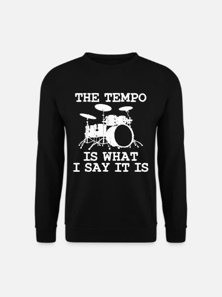 Drums - Unisex Sweatshirt - black