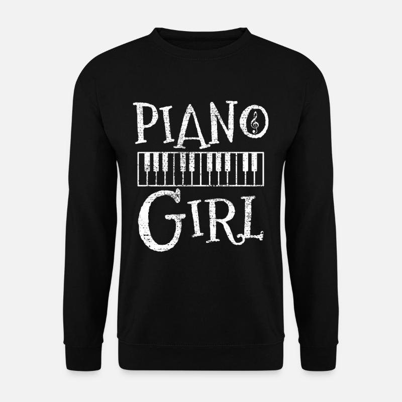 piano - Unisex Sweatshirt - black