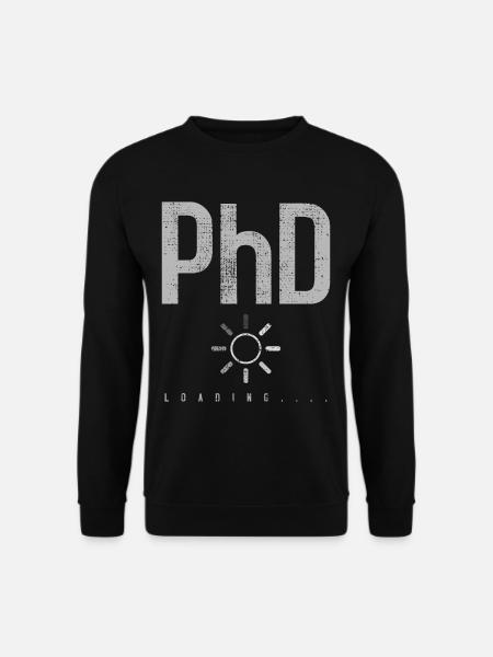 Doctoral student - Unisex Sweatshirt - black