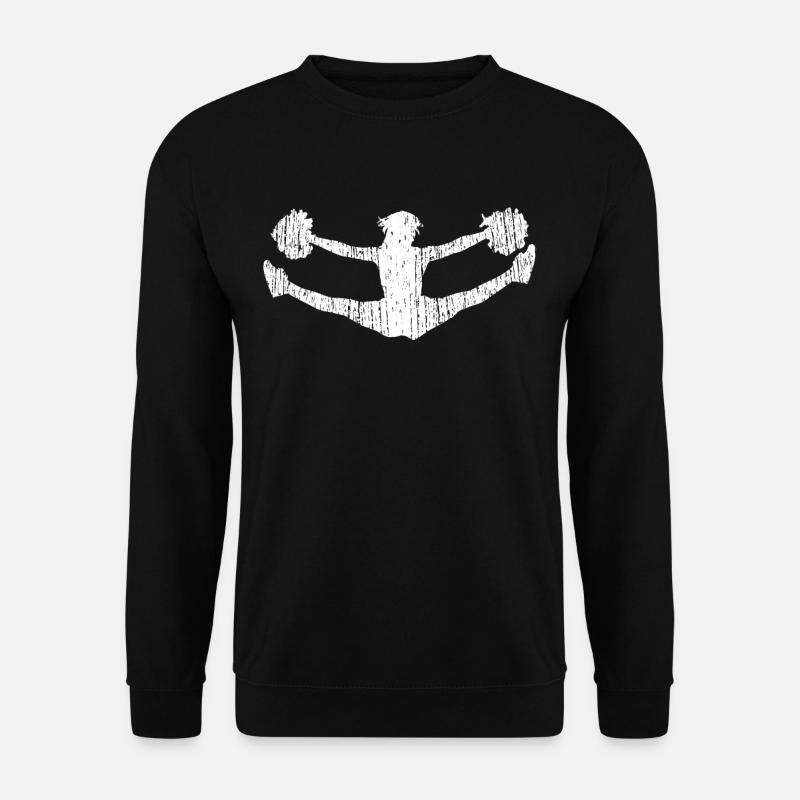 Cheerleader split - Unisex Sweatshirt - black