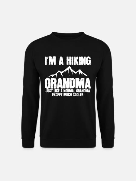Hiking Hiking Hiking - Unisex Sweatshirt - black