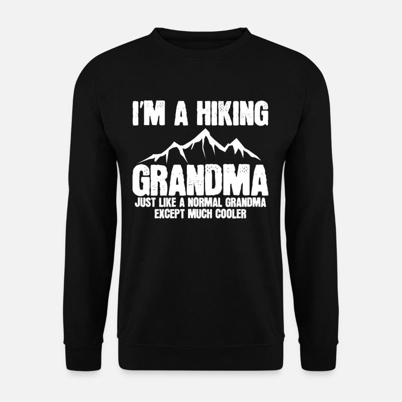Wandern Wandern Wandern - Unisex Pullover - Schwarz