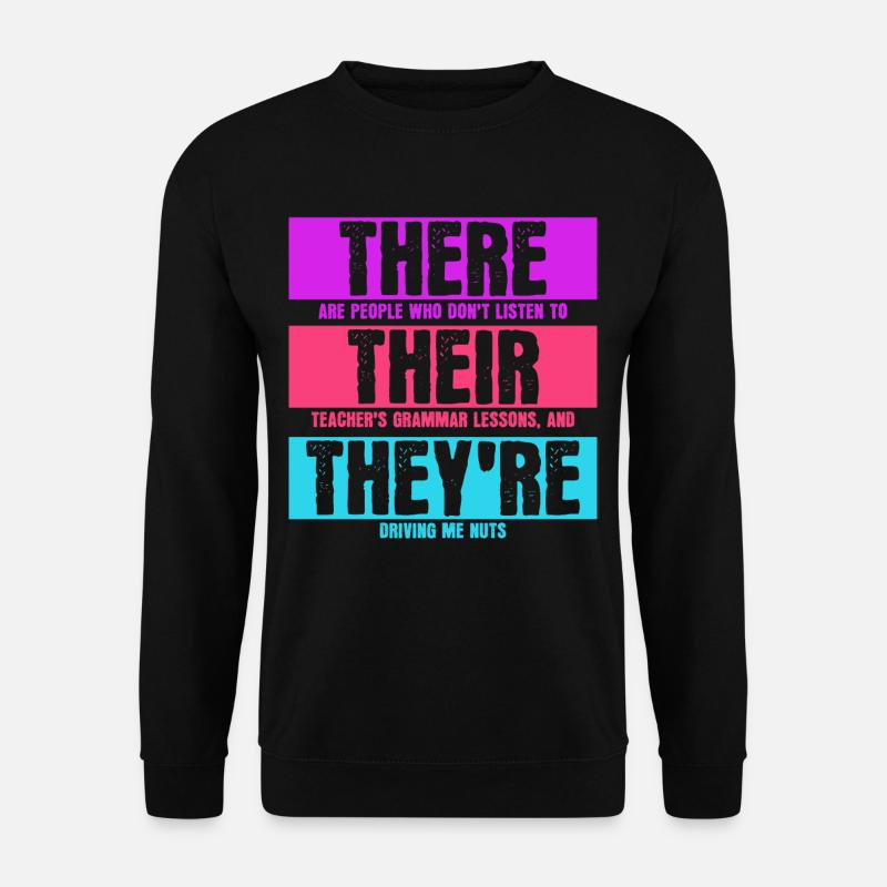 Englischlehrer - Unisex Pullover - Schwarz