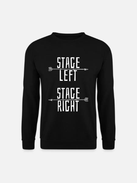 Bühne Musiktheater - Unisex Pullover - Schwarz