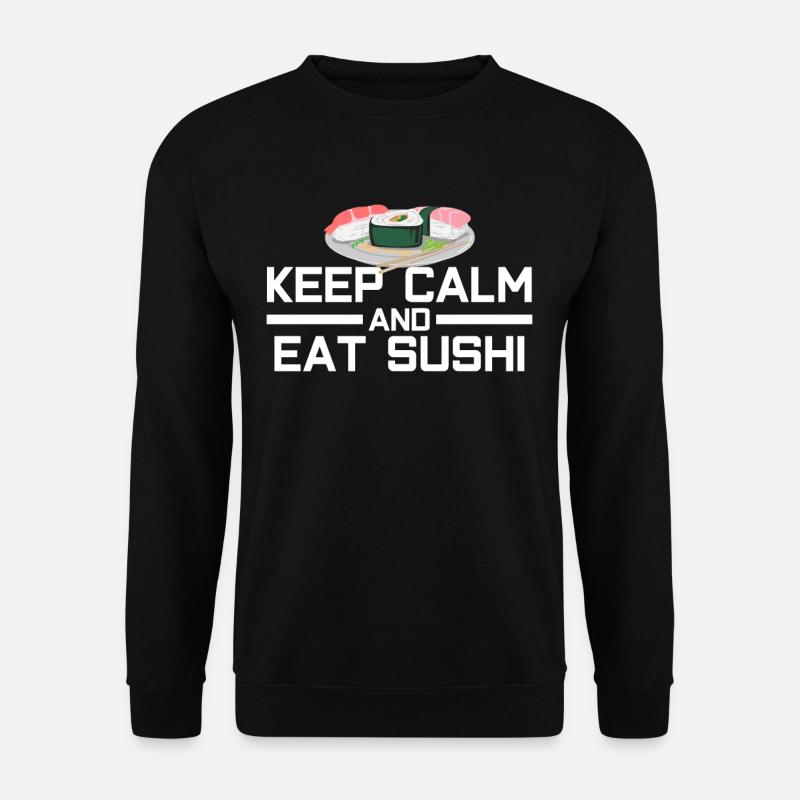 Sushi Sushi Sushi - Unisex Pullover - Schwarz