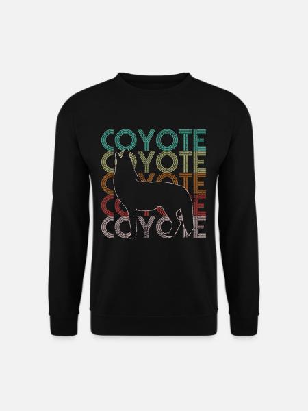 coyote - Unisex Sweatshirt - black