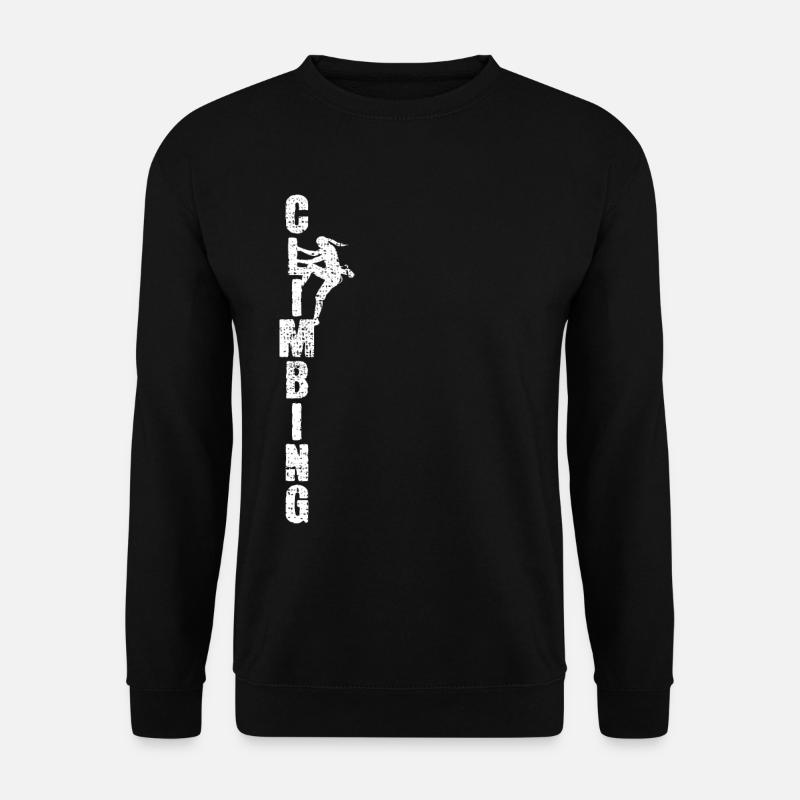 Climb - Unisex Sweatshirt - black